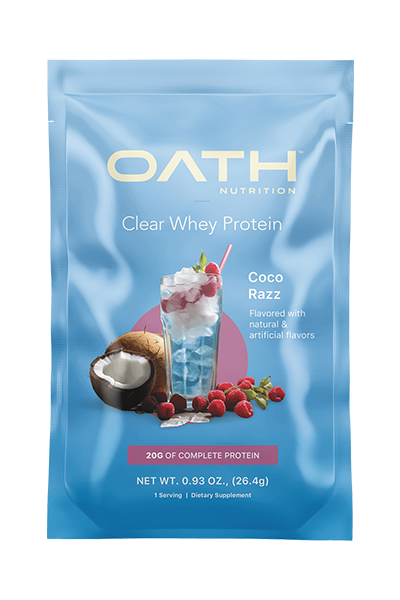 Oath Clear Whey Protein Samples