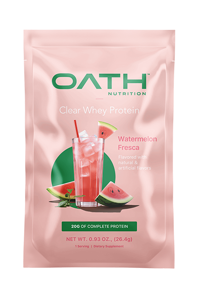 Oath Clear Whey Protein Samples